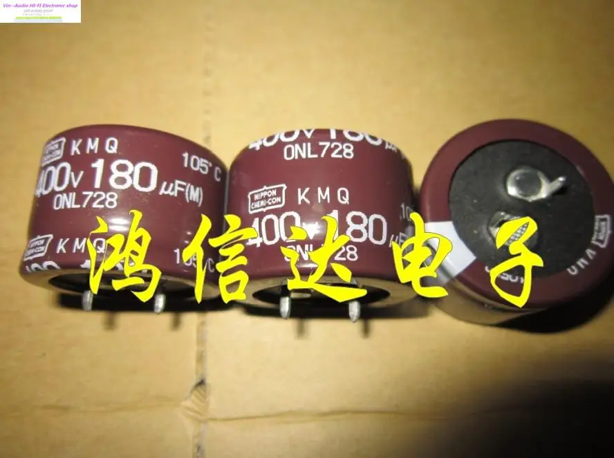 50 ШТ. NIPPON Импорт электролитические конденсаторы 400V180UF 30X20 KMQ серии 105 градусов