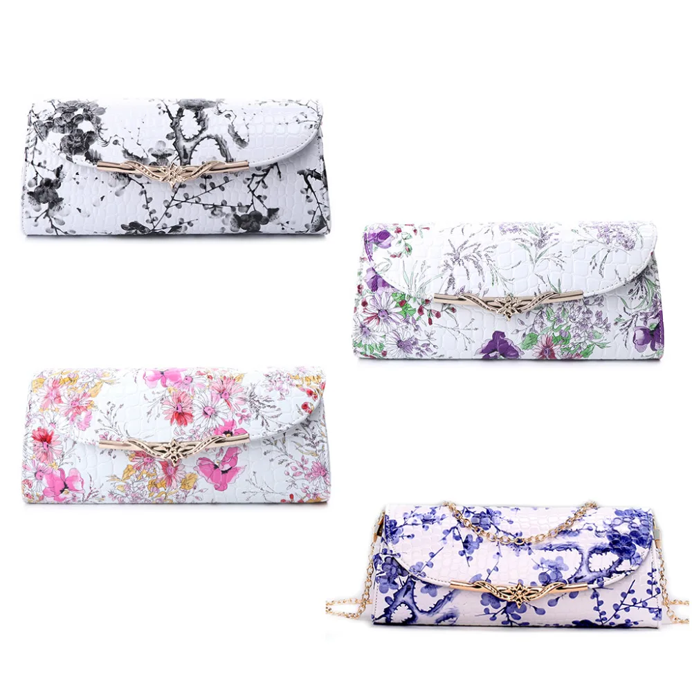 

THINKTHENDO Fashion Women's Evening Shoulder Bag Bridal Clutch Wedding Party Prom Envelope Handbag