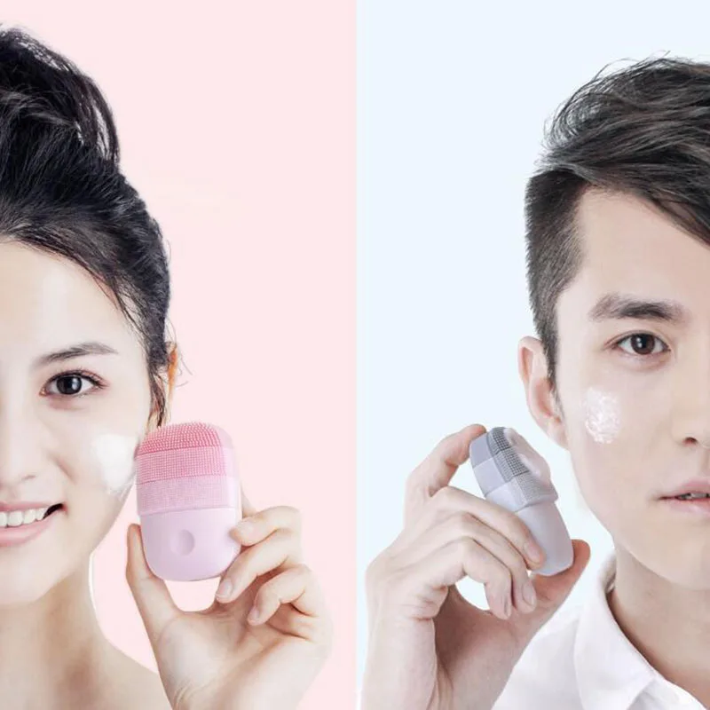 Xiaomi Electric Deep Facial Cleaning Massage Brush Personal Care Appliances cb5feb1b7314637725a2e7: Black|Blue|Green|Grey|orange|pink|Purple|Red