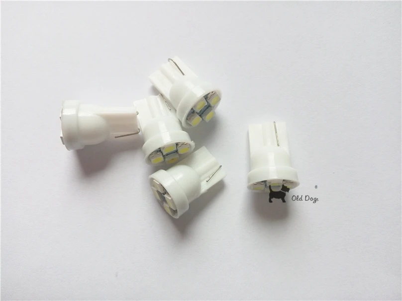 50 шт. автомобильный Стайлинг T10 4SMD Автомобильные светодиодные лампы 1210 3528