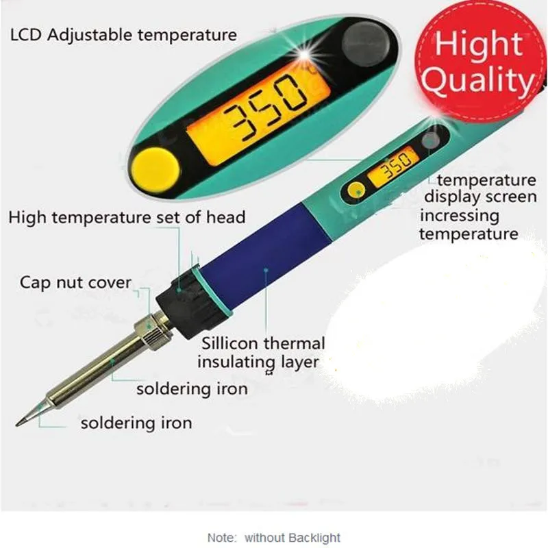 

US Plug 110V High Precision 936d LCD Adjustable Temperature Digital Electric Soldering Station