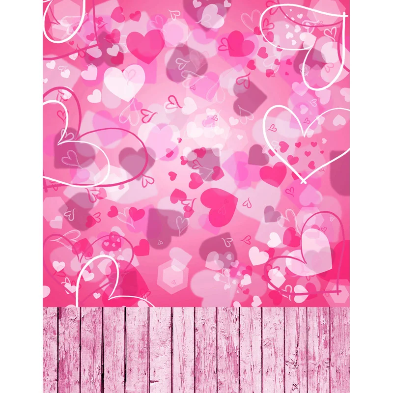 

5x7ft Vinyl Photography Backdrop Valentine's Day Backdrop Computer Printed Children backdrops for photo Studio S-2523