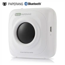 PAPERANG мини фотопринтер портативный термальный Bluetooth принтер для Android IOS мобильный телефон