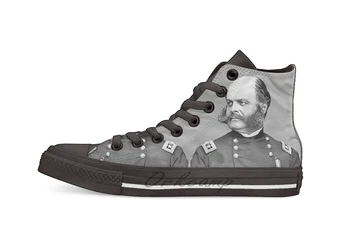 

General Burnside Design breathable Casual High Top lace-up Canvas shoes sneakers For Drop shipping