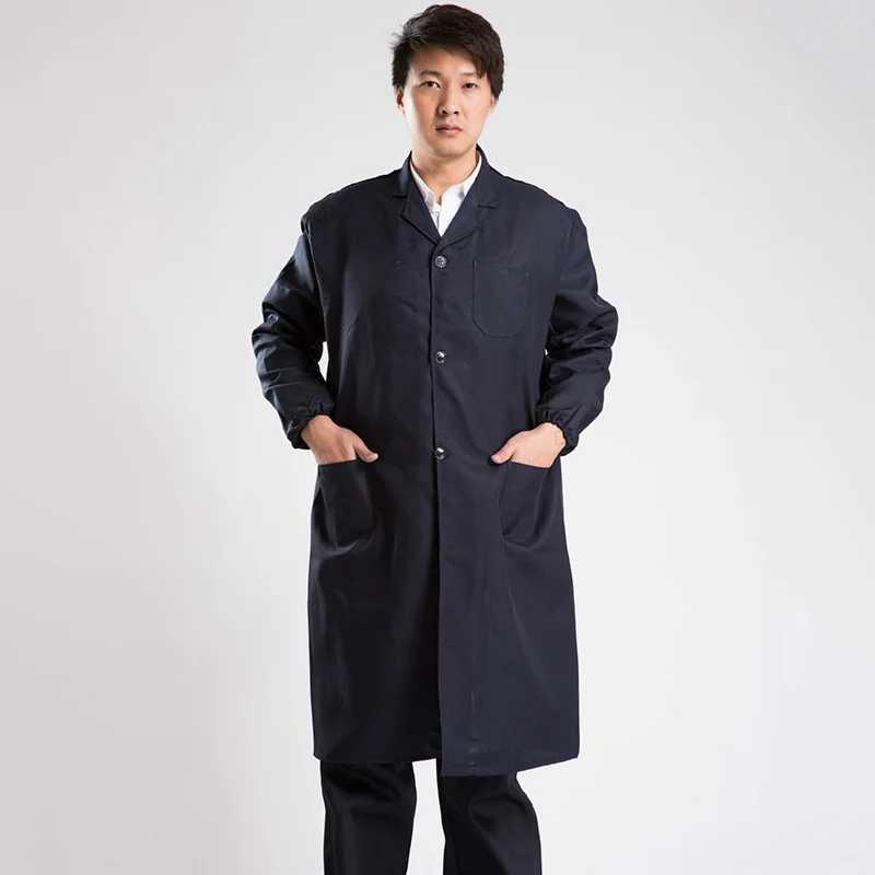 Dust proof Warehouse Worker Jacket Coveralls Anti oily Labor Security