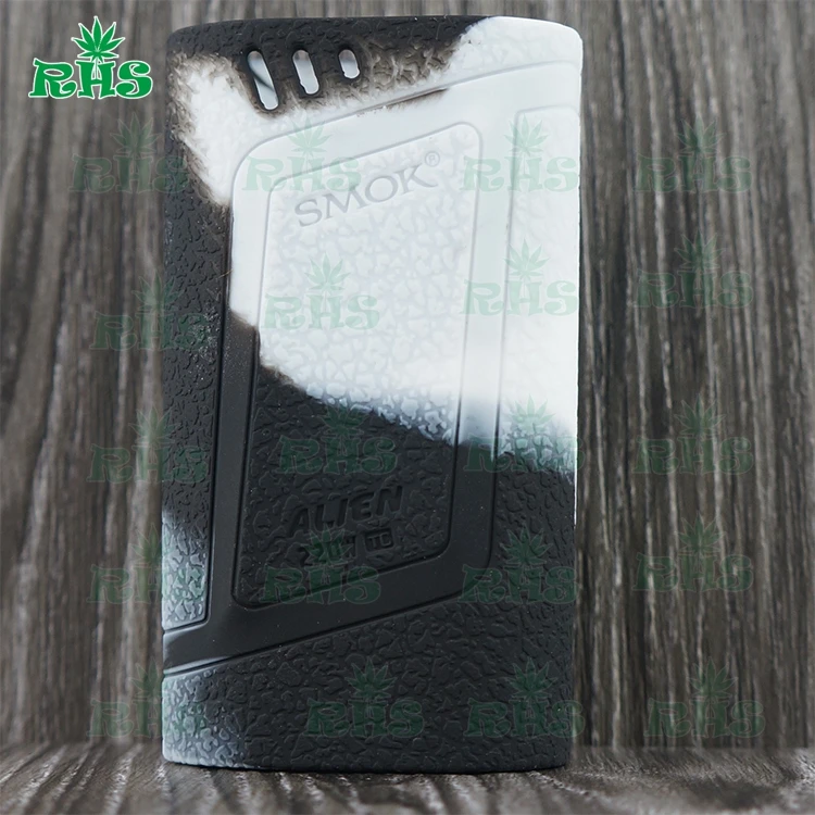 США самый популярный Smok Alien Box мод, силиконовый чехол Cood дизайн SMOK Alien 220 w комплект, силиконовый чехол