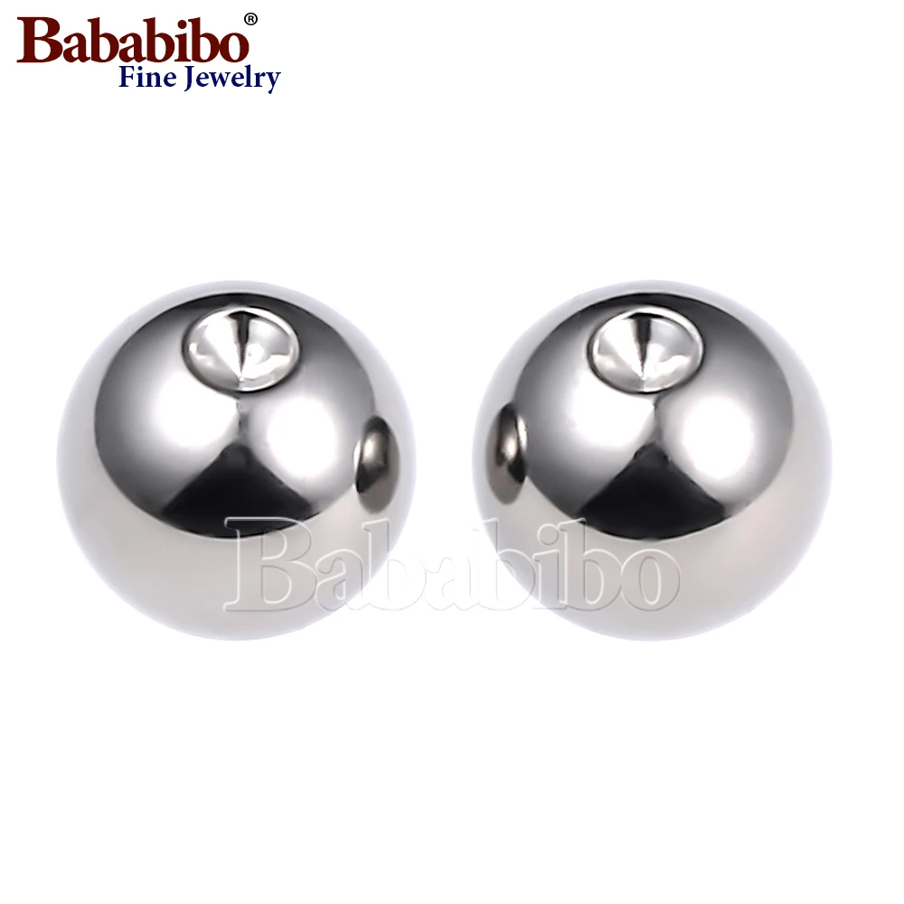 10pcs/lot 3mm 4mm 5mm Titanium 14g 16g Circular Barbells Micro Captive