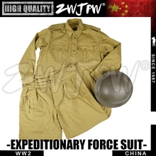 WW2 китайская форменная Униформа Великобритании P37 Униформа летнее пальто и брюки комплект Великобритания/105114