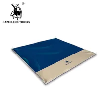 Газель Туристические коврики складной Коврик деревьев Водонепроницаемый Оксфорд Пикник Рыбалка пляж Кемпинг коврик двойной