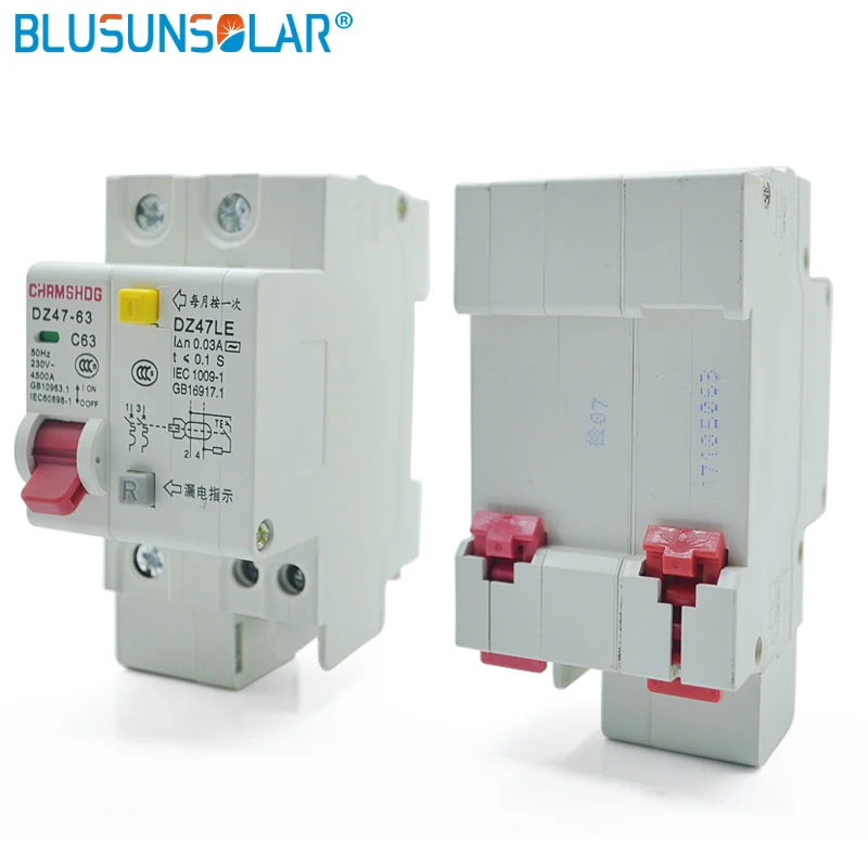 Leakage circuit breaker DZ47-63C (3)