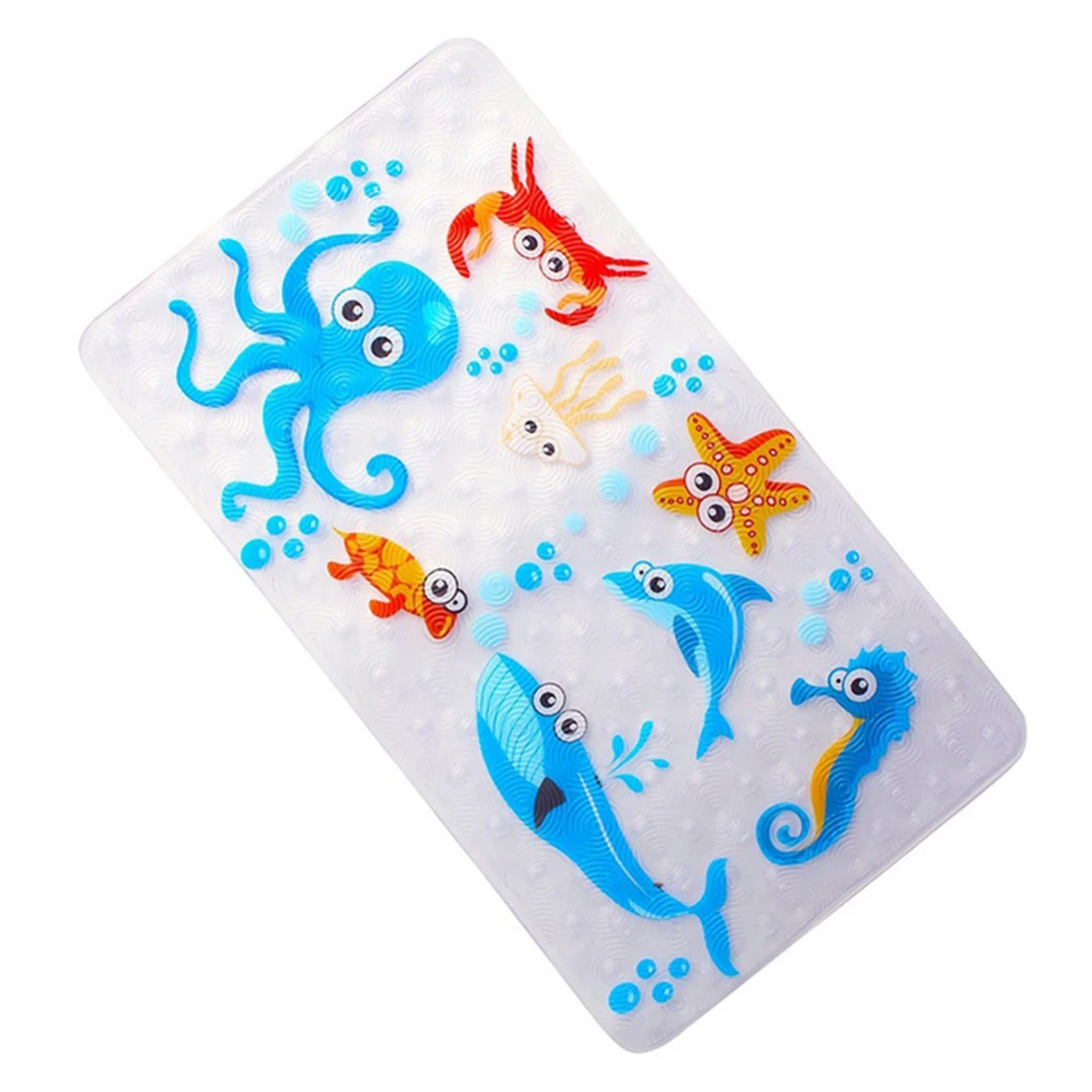 Multi-purpose Bath Mat Bathroom Shower Bath Mats PVC Baby Tub Mat Home Kitchen Non Slip Anti-slipping silicone Mats