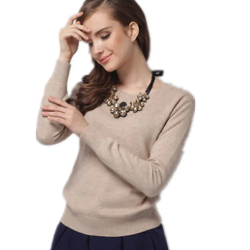 

Women's sweater Cashmere Wool Collar type Multicolor can choose arbitrary Collocation autumn and Winter Fashion Sweater
