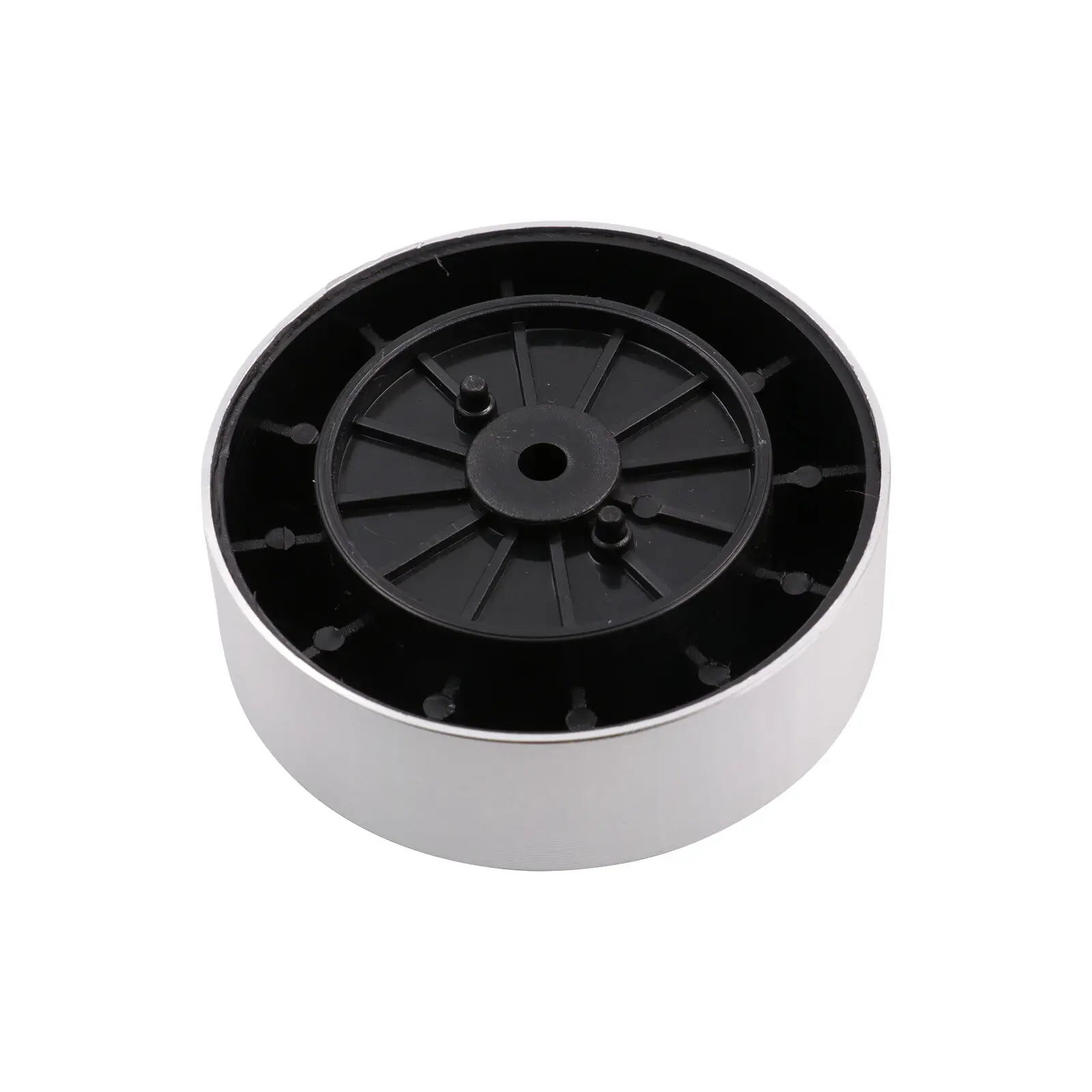 4PCS SPEAKER FEET PAD 61x23mm MACHINED ALUMINUM Plastic Isolation Amplifier Turntable CD Player DAC Preamp Stand Base Mat Pad