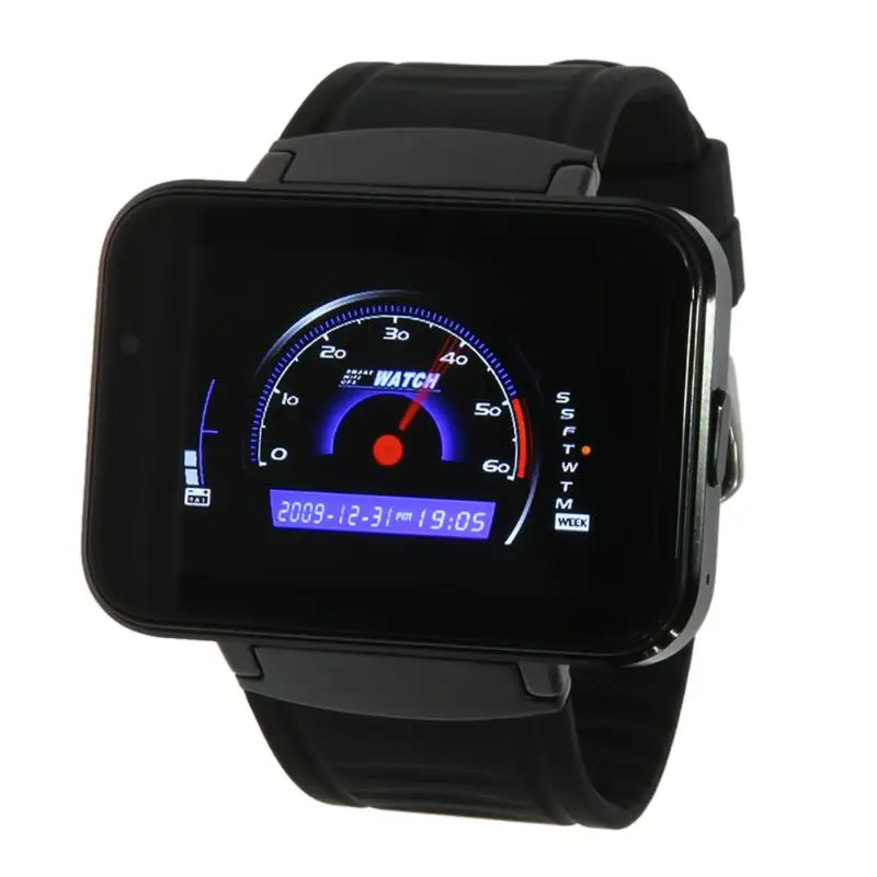 

2.2inch LCD Screen Smartwatch 1.2G Dual Core MTK6572A 1.3MP Camera Smart Watch with WiFi GPS GSM Bluetooth 512MB RAM 4GB ROM