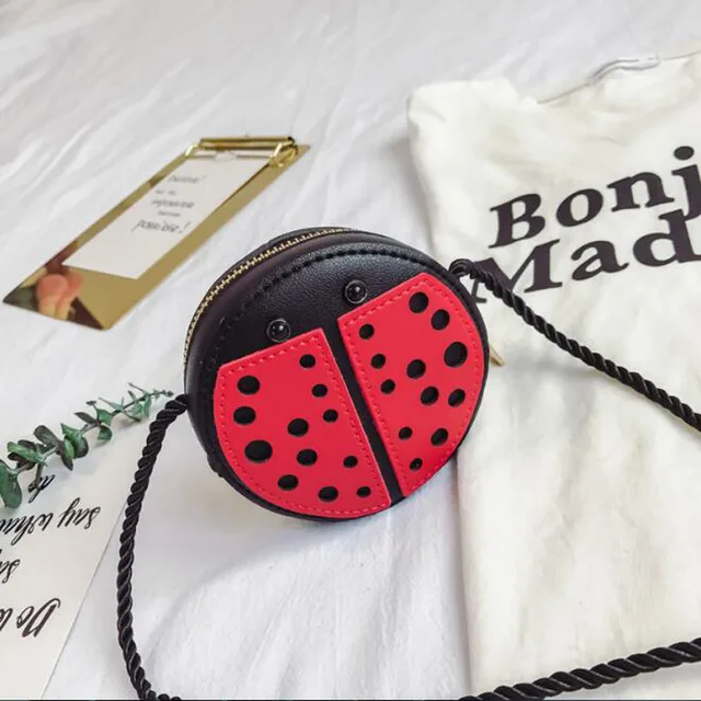 S Snails Animal Prints Handbags Ladybug Children Shoulder S Snails Animal Prints Handbags Ladybug Children Shoulder Crossbody Bags Baby Leather Messenger Candy Coin
