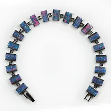 SZ0040 богемные фиолетовые опаловые браслеты и браслеты для женщин ювелирные изделия