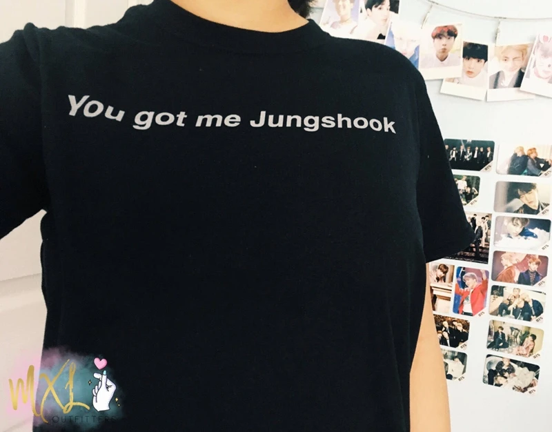 You Got Me Jungshook Women T shirt Summer Tops ladies casual tee shirt Black girl t-shirt (1)