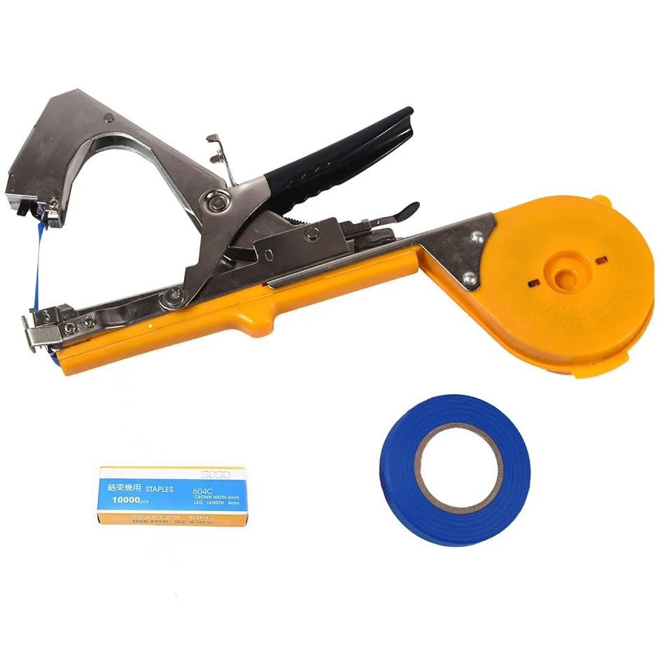 

Plant Tying Tapener Tape Machine Hand Tools Tying Vine Branch Machine Tied Twig Gun Strapping Vegetable Grape Stem Garden Tools