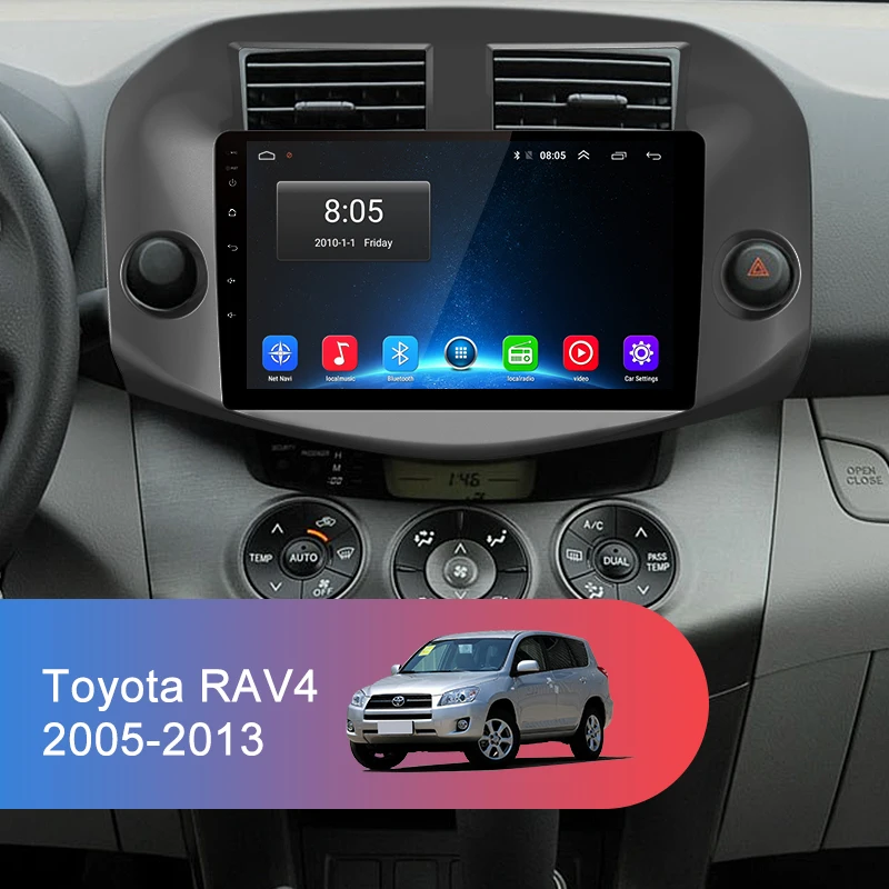 Excellent Junsun V1 2G + 32G Android 9.0 For Toyota RAV4 2005 - 2007- 2013 Car Radio Multimedia Video Player Navigation GPS 2 din dvd 1 Excellent Junsun V1 2G + 32G Android 9.0 For Toyota RAV4 2005 - 2007- 2013 Car Radio Multimedia Video Player Navigation GPS 2 din dvd 1