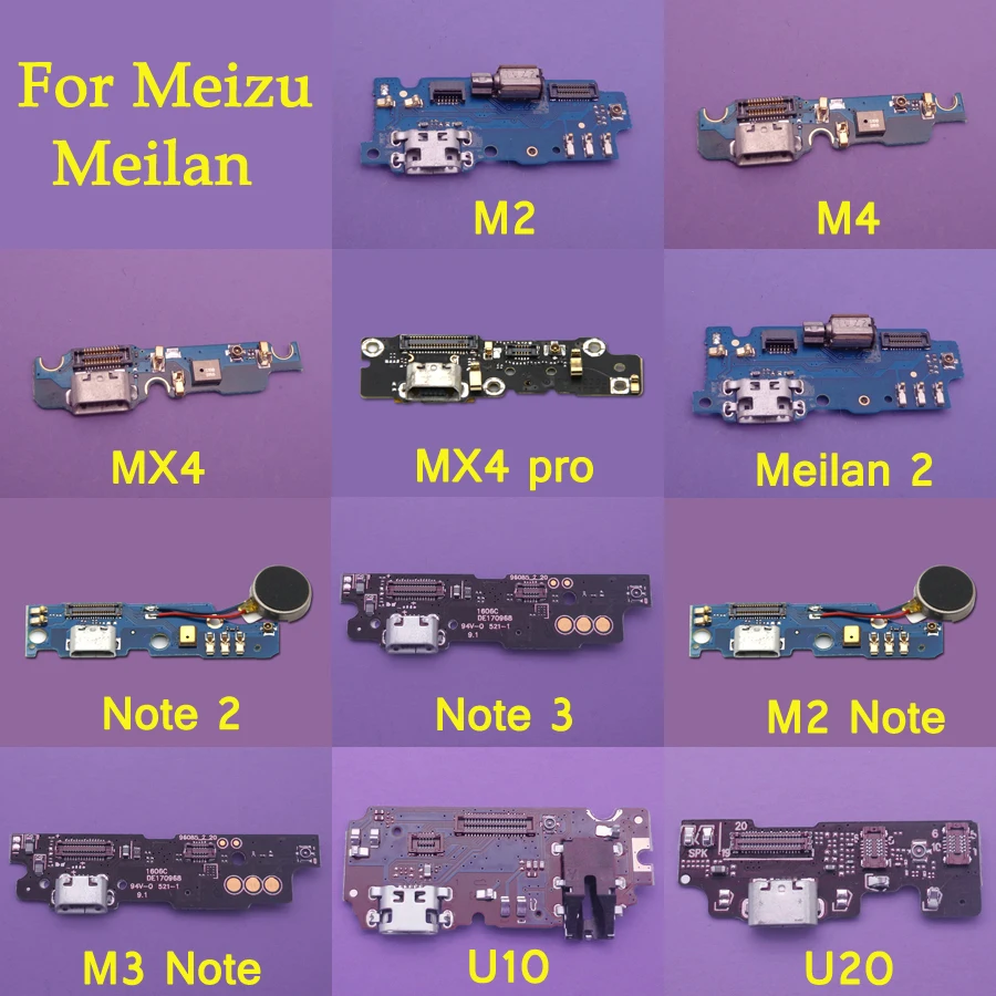 Плата подключения Micro Dock USB порт для зарядки Meizu Meilan 2/M2/M4/MX4/MX4 Pro/Note 2/note3/M2 note/ m3