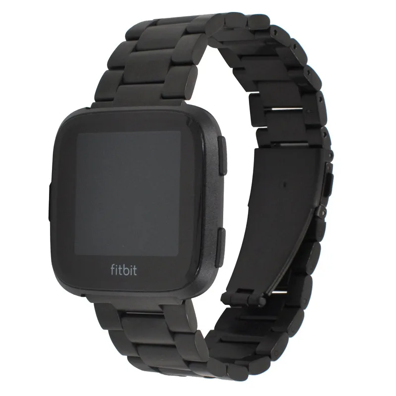 Ссылка браслет Нержавеющая сталь для Fitbit Versa часы 42 мм ремешок|Ремешки часов| |