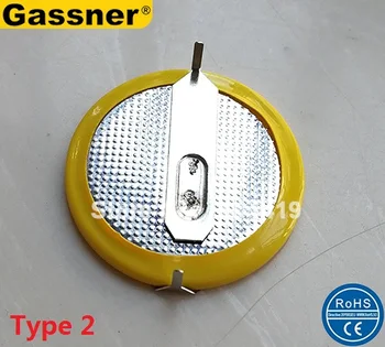 

200pcs/Lot 3V Welded pins CR2016 Lithium Button cell battery with Tabs for Game Player Motherboards