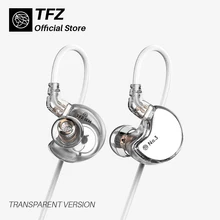 TFZ/No.3 Third Generation Unit In-Ear Headphones, Dynamic Driver 0.78 mm 2pin IEMs Transparent HiFi Detachable headphone