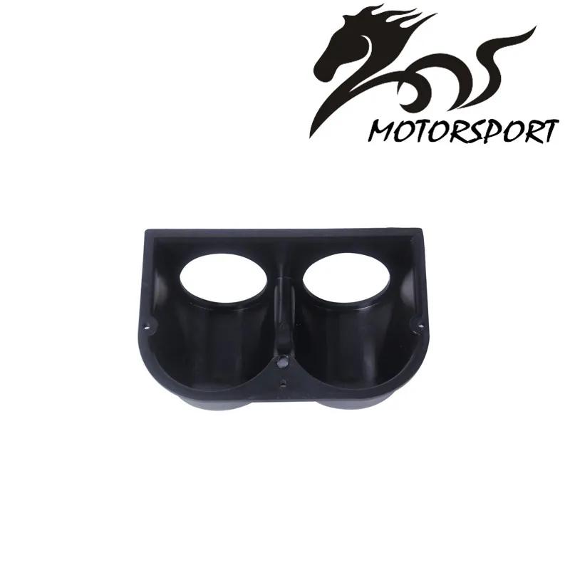 Free Shipping Double Dual Gauge Pod 52mm 2 Holes Gauge Pod Gauge Cup Dash Pod Mount Holder Plastic Holder Auto Car Meter