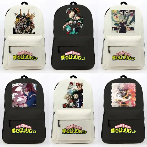 My Hero Academia Midoriya Izuku Backpacks Large Capacity Boku no Hero
