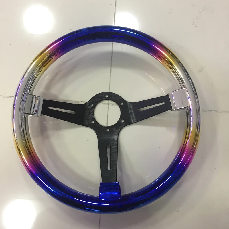 

2019 new car steering wheel / universal racing plated color steering wheel / personality steering wheel