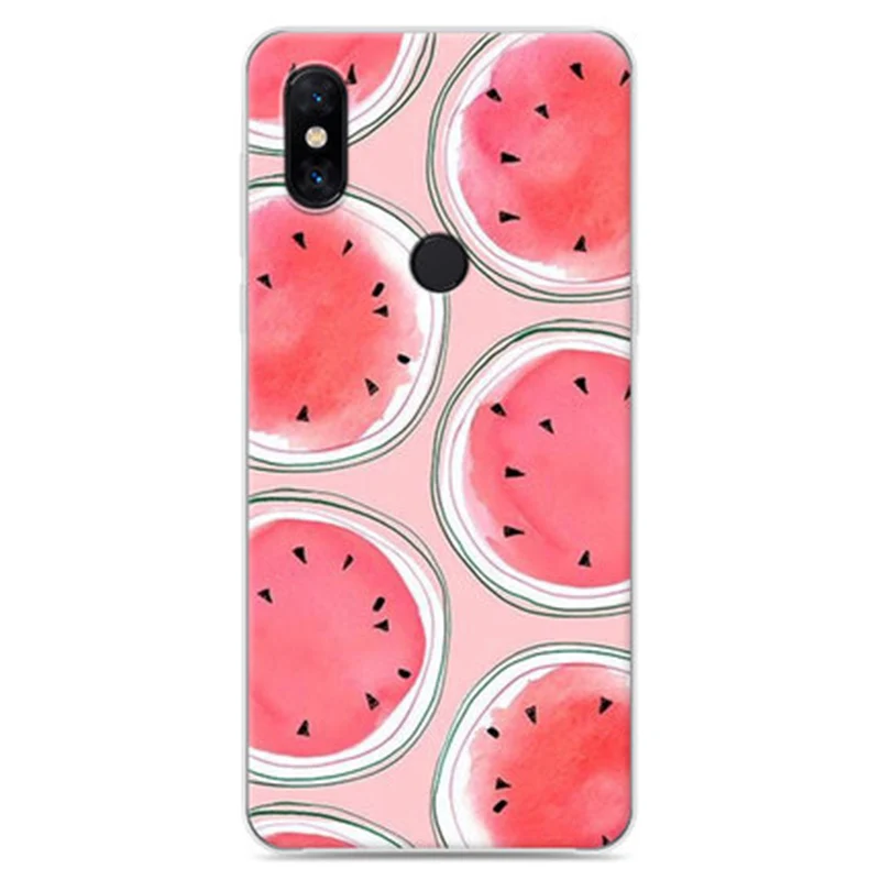 Чехол для xiaomi mi Mix 3 6 39 дюйма Жесткий из поликарбоната с мультяшным рисунком