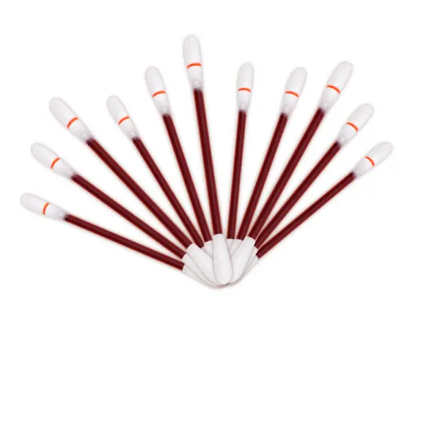 100pcs Disposable Medical Povidone Iodine Cotton Stick Iodine Wand