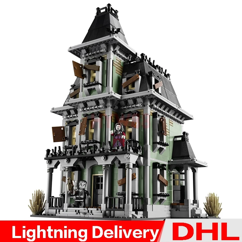 

LP 16007 2141Pcs Monster fighter The haunted house Model set Building Kits Model Legoings Toys Clone 10228