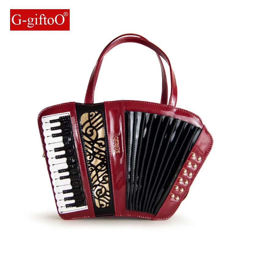 

Women's Should Bag New Arrival Fashion European And American Style Novelty Organ Shape PU Leather Handbag SNS007