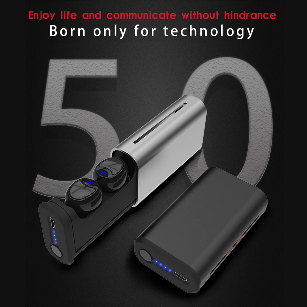 WELTEYO G1 Новинка Bluetooth 5,0 гарнитура стерео мини беспроводные наушники TWS Bluetooth наушники водонепроницаемые Игровые наушники с микрофоном