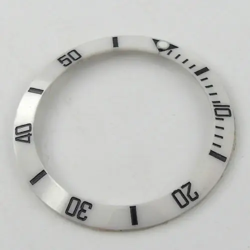 38mm black blue white green New Titanium / ceramic bezel insert for 40mm submariner men's watch