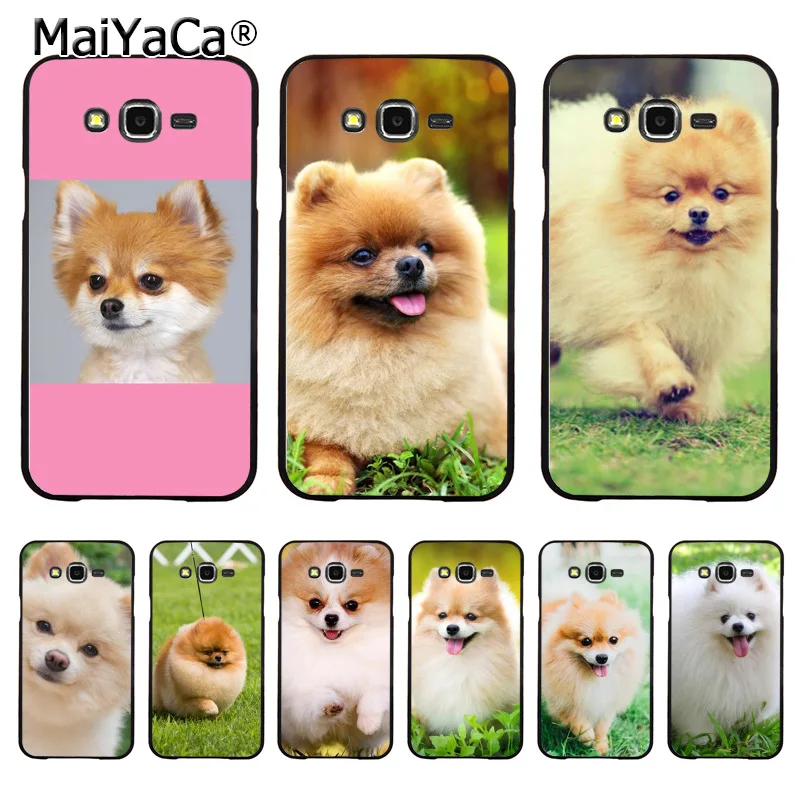 MaiYaCa милый Pomeranian dogs Топ детальный популярный чехол для телефона samsung j7 j8 j4 j6 j2pro a9 a8