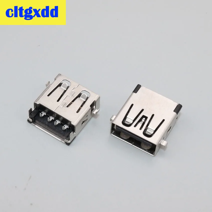 

cltgxdd USB 2.0 4Pin Female jack Socket Connector Data Transmission Charging Adapter PCB For ASUS V551 S551LN S551LB K551L