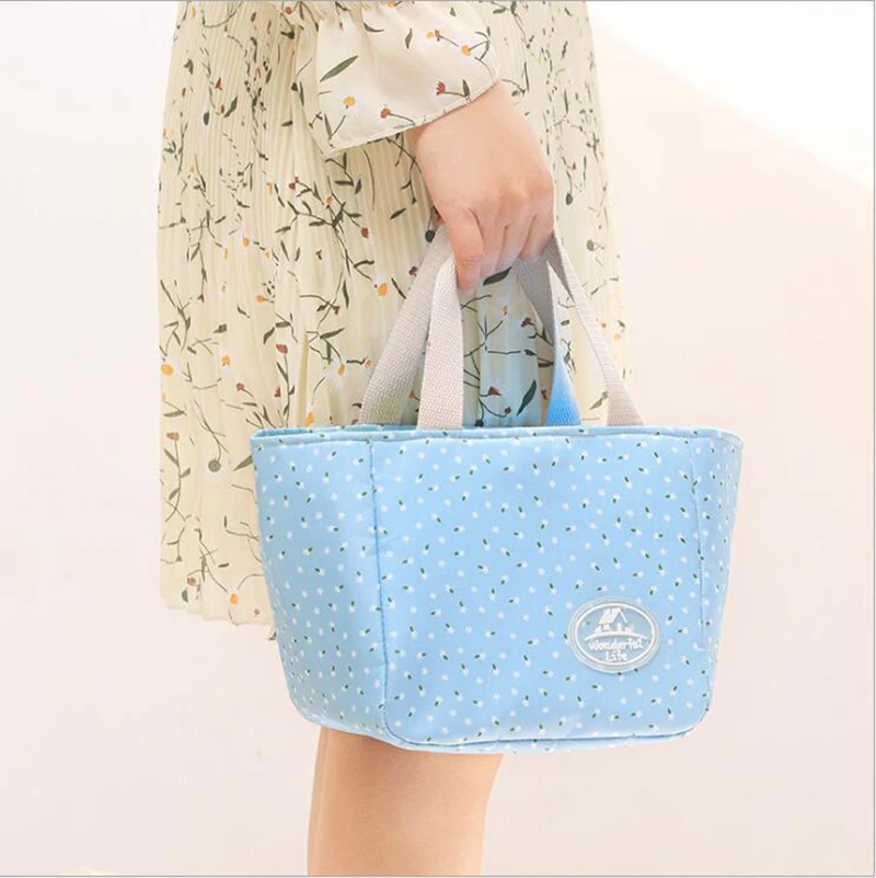 Baby Insulation Milk Bottle Bags Portable Flower Baby Care Mummy Food Infant Breast Milk Keep Warm Beach Vacation Tote BB5105 (32)