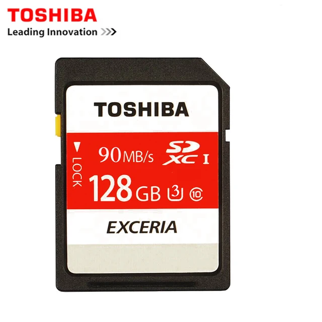 Best Offers TOSHIBA SD Card 16GB 32GB SDHC 64GB 128GB SDXC UHS-I U3 Memory Card Class10 90MBs SD Card 128gb Flash Memory Card For Camera  Buying