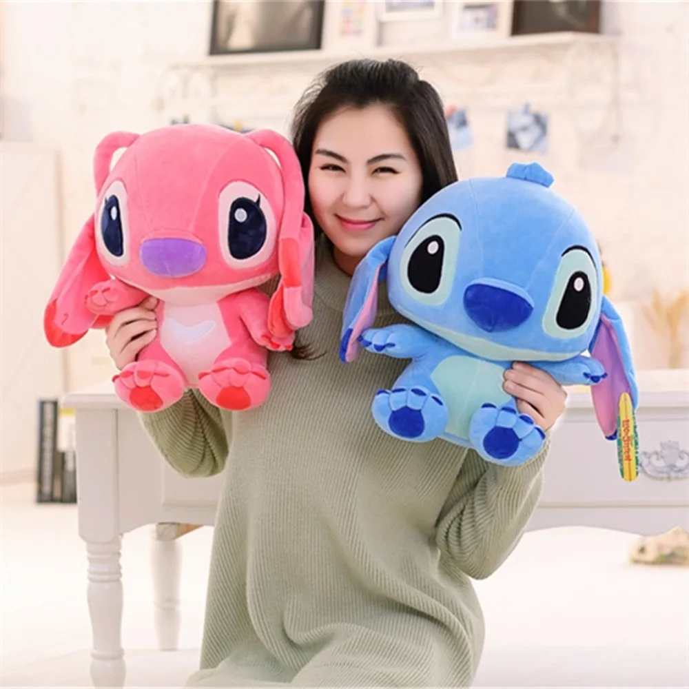 

1pc 35cm Lovely Stitch Plush Doll Toys Anime Lilo Stitch Plush Toy Children Kids Birthday Gift Baby Appease Doll Kid Soft Pillow