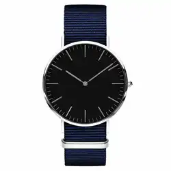 Классический нейлоновый ремешок унисекс часы Лидирующий бренд для женщин часы 2019 повседневное лаконичный для мужчин часы Reloj Mujer