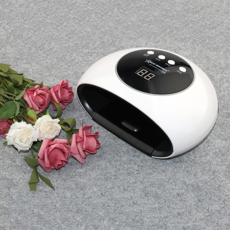 

Z9 LED UV Nail Lamp For Nail Gels Polish 45W Nail Dryer Automatic Sensor LCD Timer Display Low Heat Mode Nails Tool
