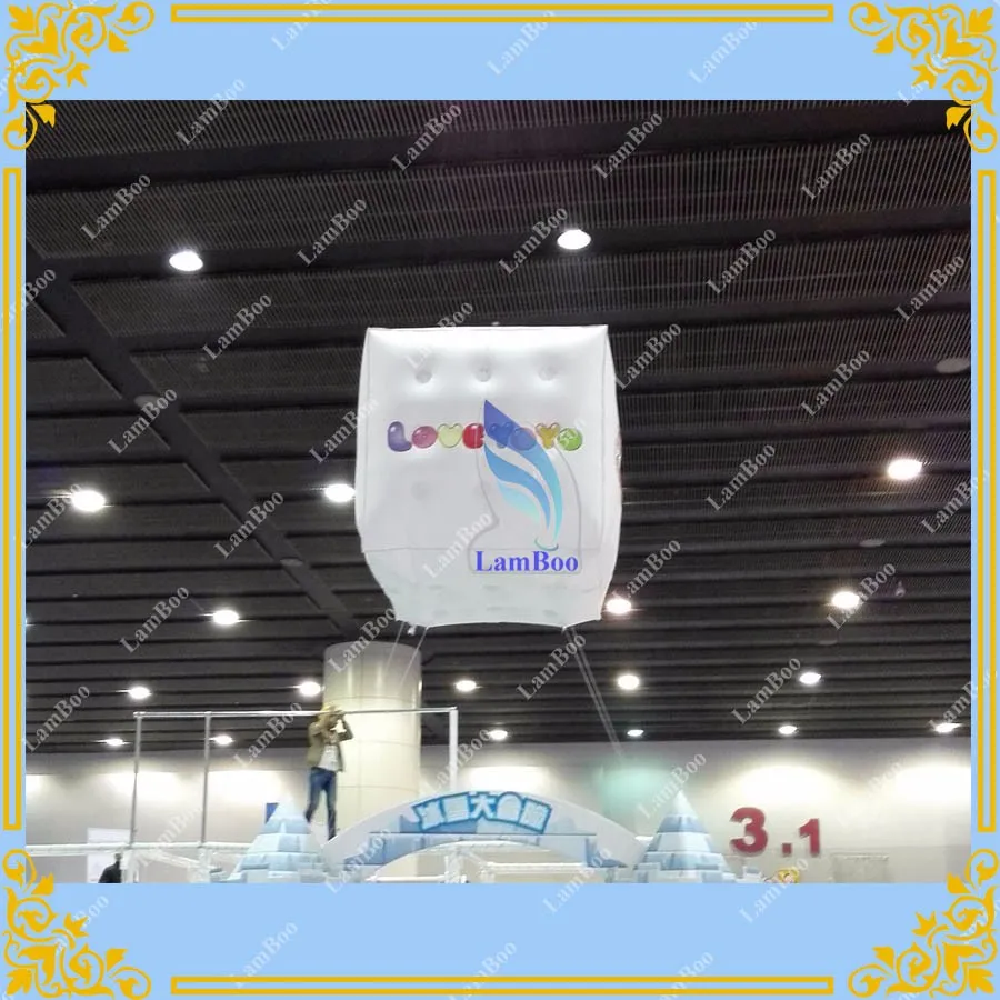 Оптовая продажа 2 м большой надувной Гелий рекламный куб шар надувной воздушный шар индивидуальный надувной воздушный шар для рекламы