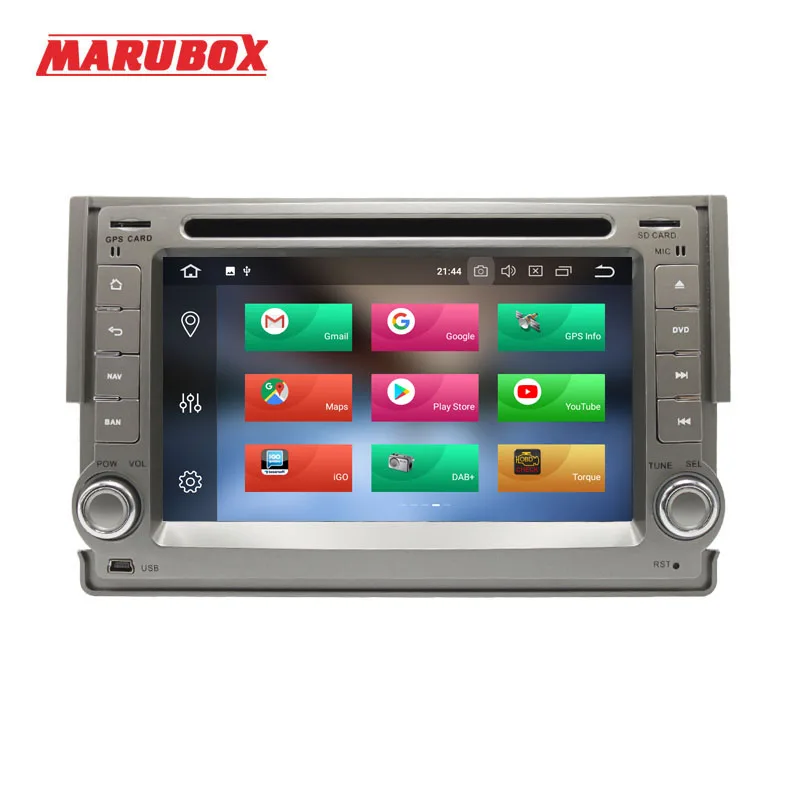 MARUBOX 2 Din Android 9,0 4 Гб ОЗУ для hyundai H1 Grand Starex 2007- gps стерео радио Автомобильный Центральный мультимидиальный плеер 6A300PX5