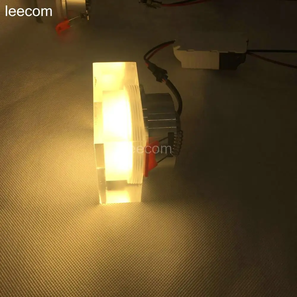 2018 светодиодный светильник 5w/7w9W 12 Вт квадртная лампа вниз потолочный Ac85 265v