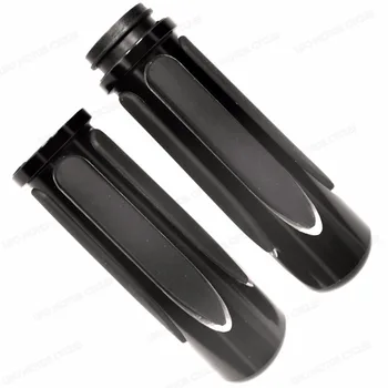 

1pair Soft Touch Comfort Hand Grips For Harley 08-18 Touring With Throttle By Wire