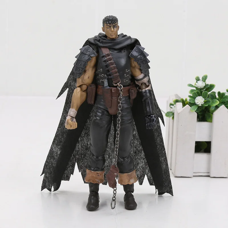 

Berserk Figma 359# Figure Anime Guts Black Swordsman Ver Repoint Edition PVC Action Figures Model Collection Toys 16cm