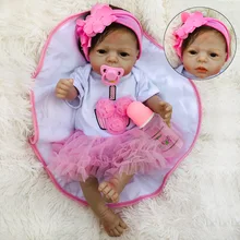BeBe Reborn Doll Full Silicone Body 55cm Reborn Baby Dolls Lifelike Newborn Baby Gift Juguetes Babies Juguetes Brinquedos 22inch 55cm silicone full body reborn dolls lifelike baby boys newborn fashion doll christmas gift new year gift
