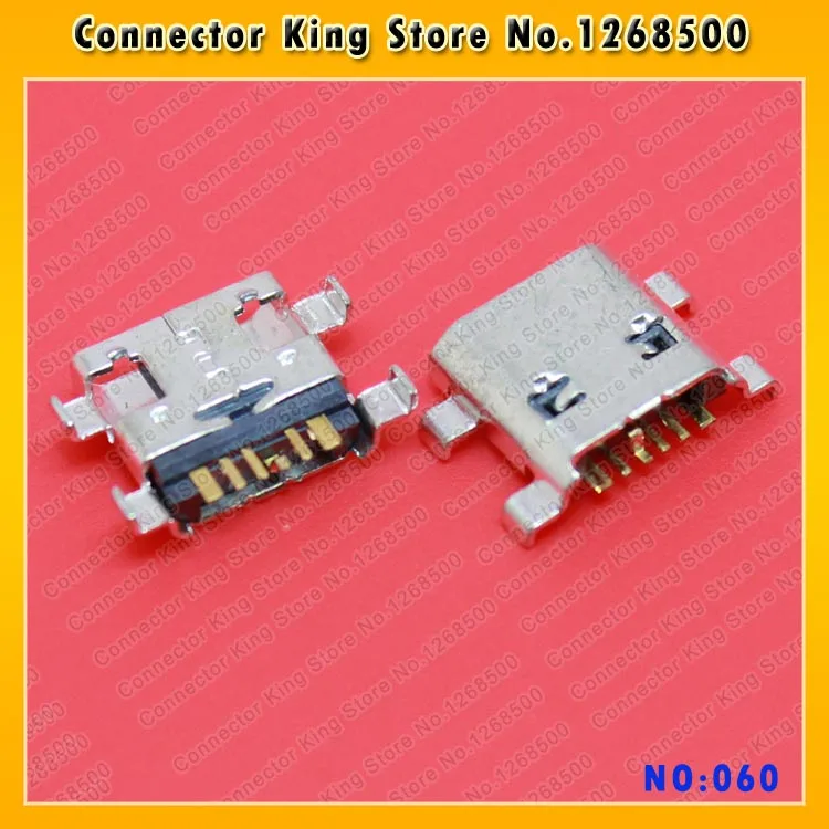 Chenghaoran 100Pcs Connettore Dati Porta Di Ricarica Per Samsung Galaxy Ace 2 I8160 Micro 6P Connettore Usb, Mc-060